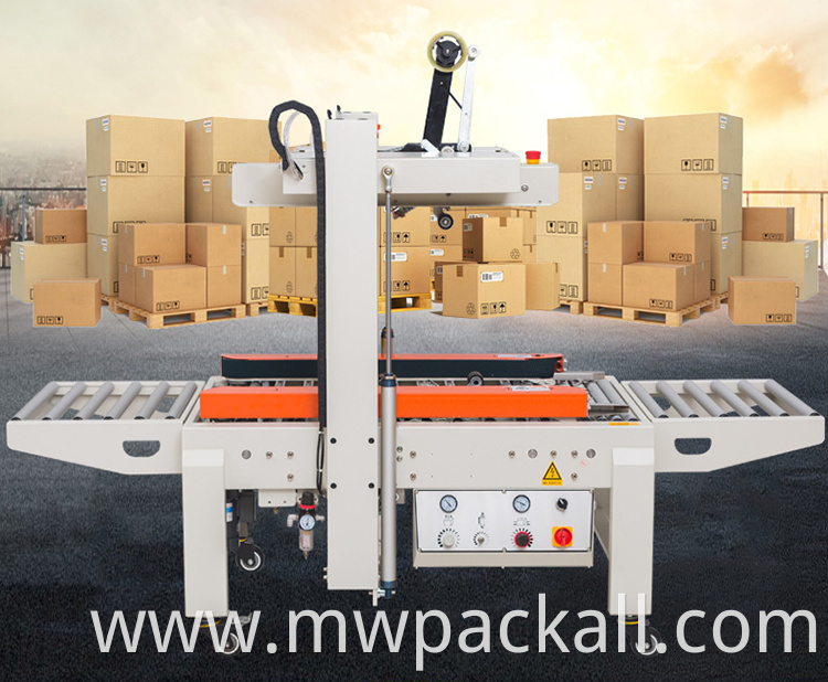 Carton Sealer Packing Machine Auto Box Taping Automatic Carton Sealing Strapping Machine